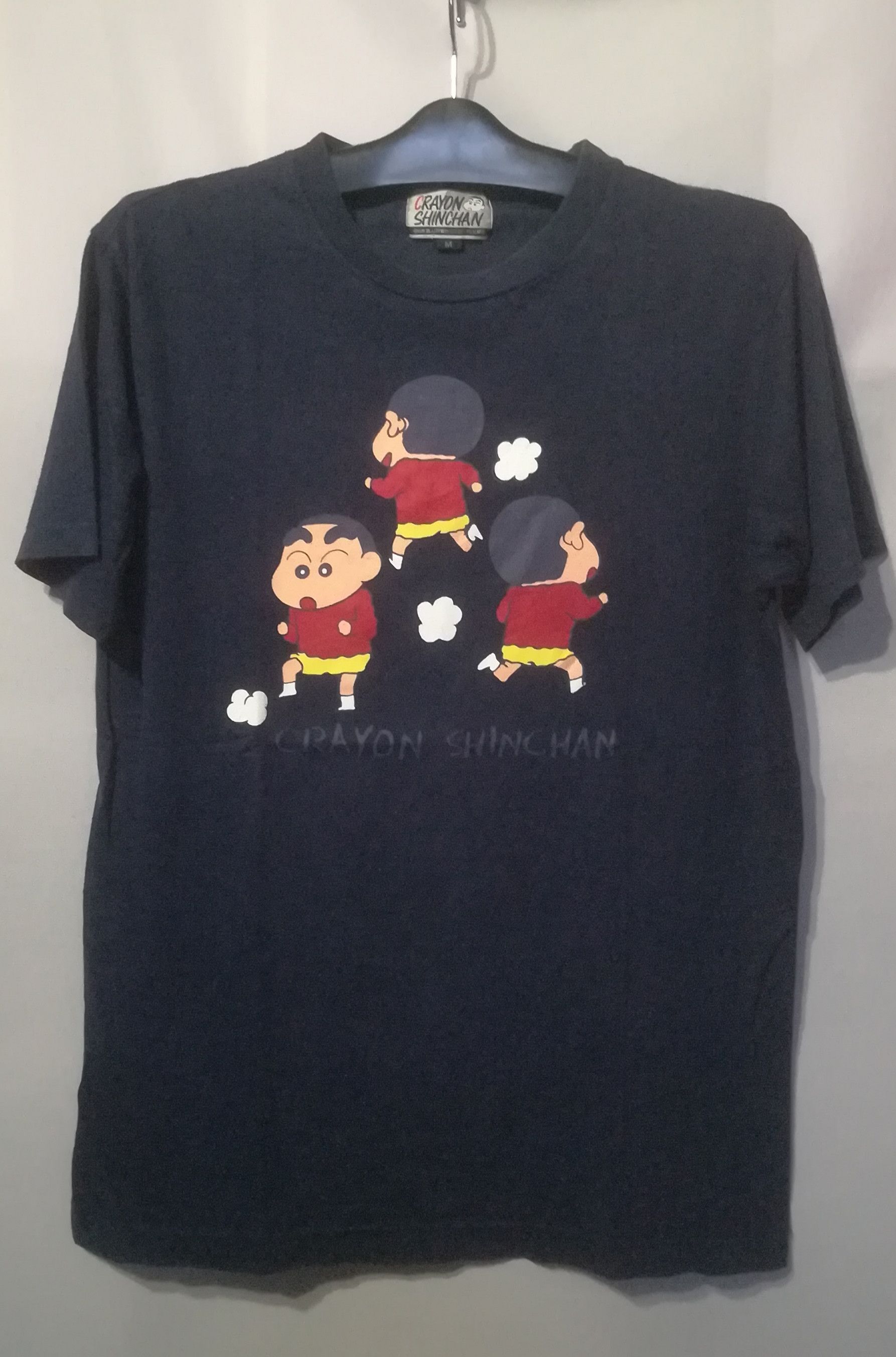 Cartoon Network Vintage Japanese Manga Action Comedy Crayon Shinchan Size US M / EU 48-50 / 2 - 1 Thumbnail