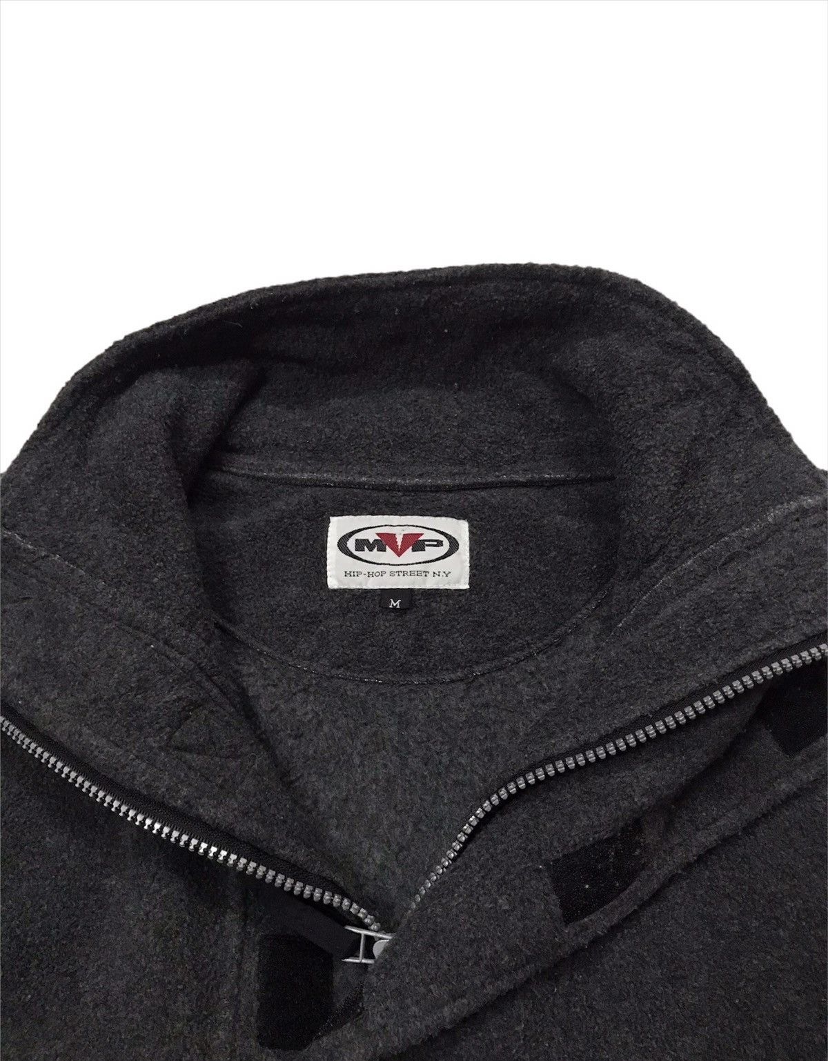 Mvp MVP hip-hop street NY fleece half zipper with strap Size US M / EU 48-50 / 2 - 7 Thumbnail