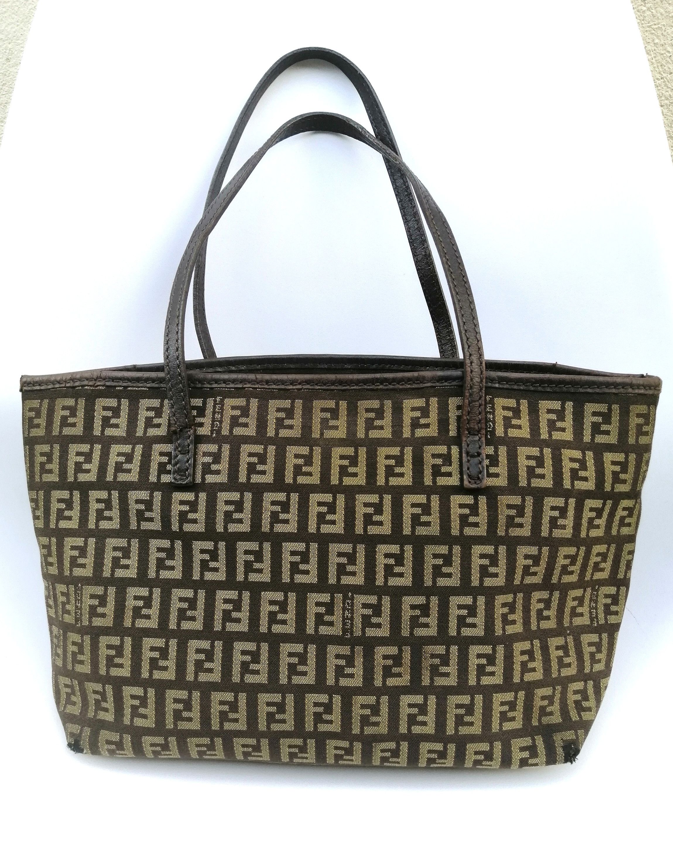 Authentic Fendi Zucca Tote 