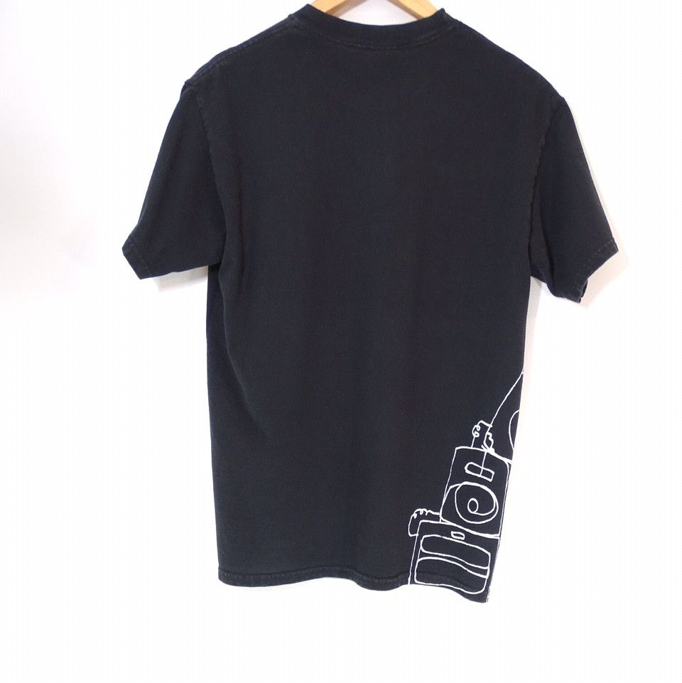 Stussy Stussy Vintage Speaker Tower Logo Black T-Shirt - M