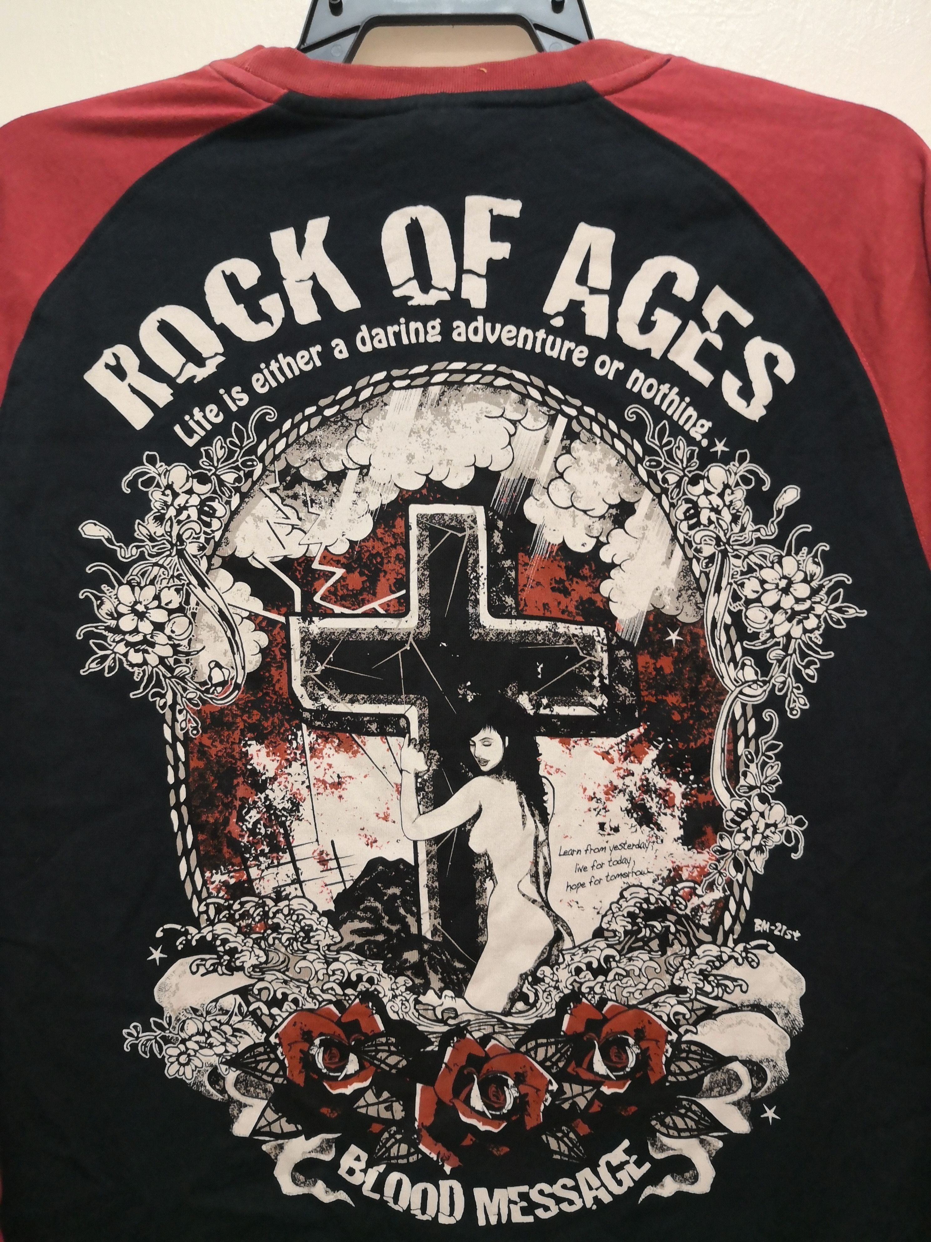 Designer × Japanese Brand Ted Company x Rock Of Ages Full Print x Longsleeve t shirt Size US M / EU 48-50 / 2 - 1 Thumbnail