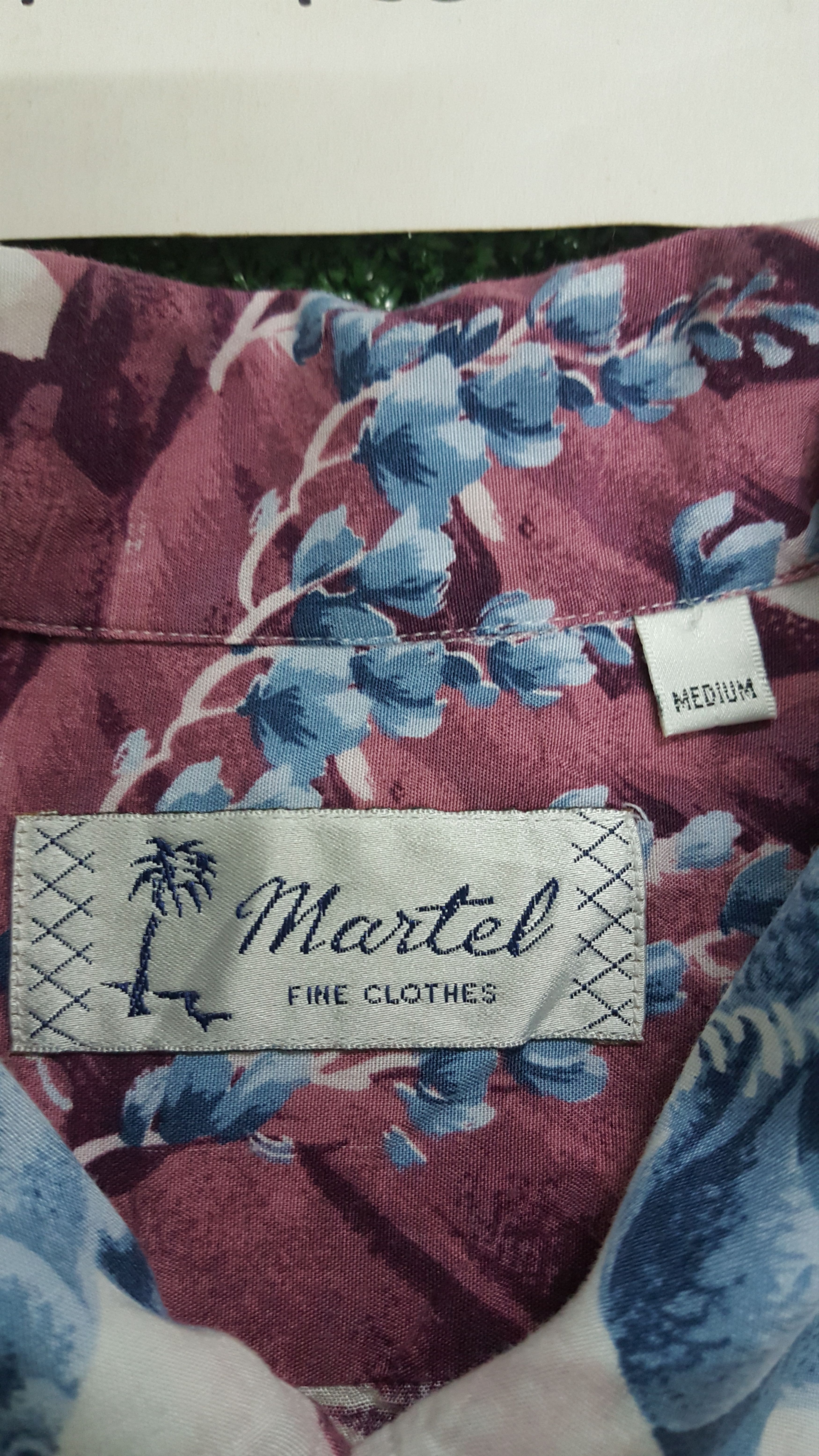 Japanese Brand 📍LastDrop📍 MartelFullPrint Koi fish&FlowerButtonDownShirt Size US M / EU 48-50 / 2 - 6 Thumbnail