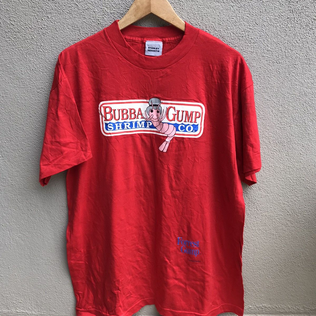 Other Vintage 90s FORREST GUMP movie tee bubba gump shrimp co Size US XL / EU 56 / 4 - 2 Thumbnail