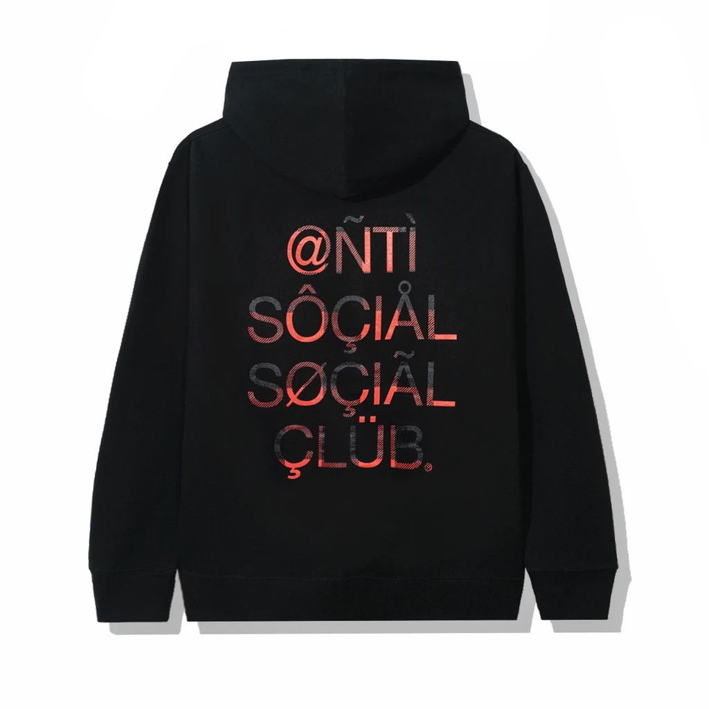 Anti Social Social Club ASSC999 Black Hoodie ASSC DS
