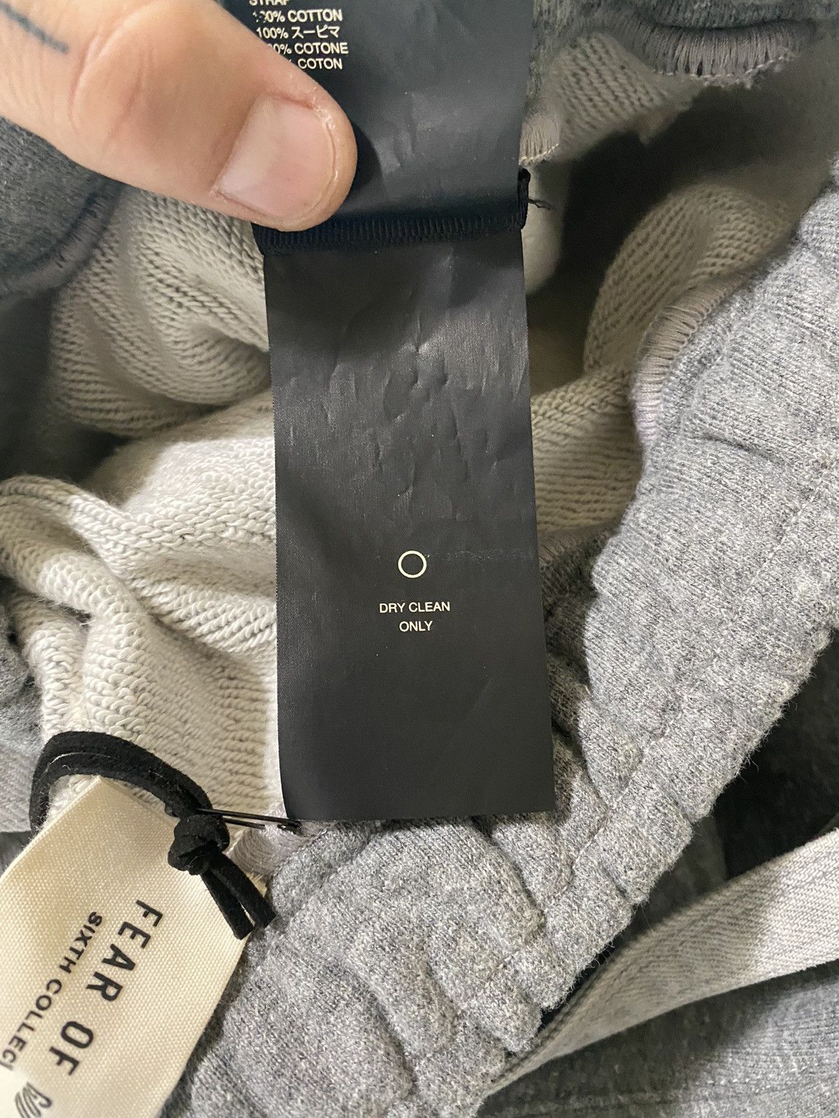 Fear of God Fear of God Core Sweatpants Grey Size US 32 / EU 48 - 4 Thumbnail