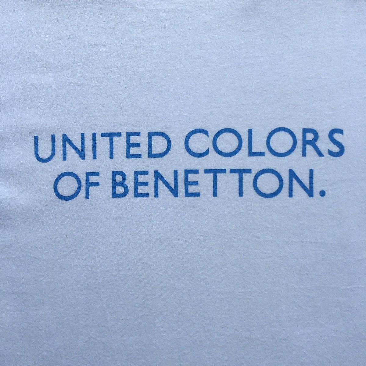 United Colors Of Benetton United Colors Of Benetton tshirt spellout big logo Size US L / EU 52-54 / 3 - 7 Thumbnail
