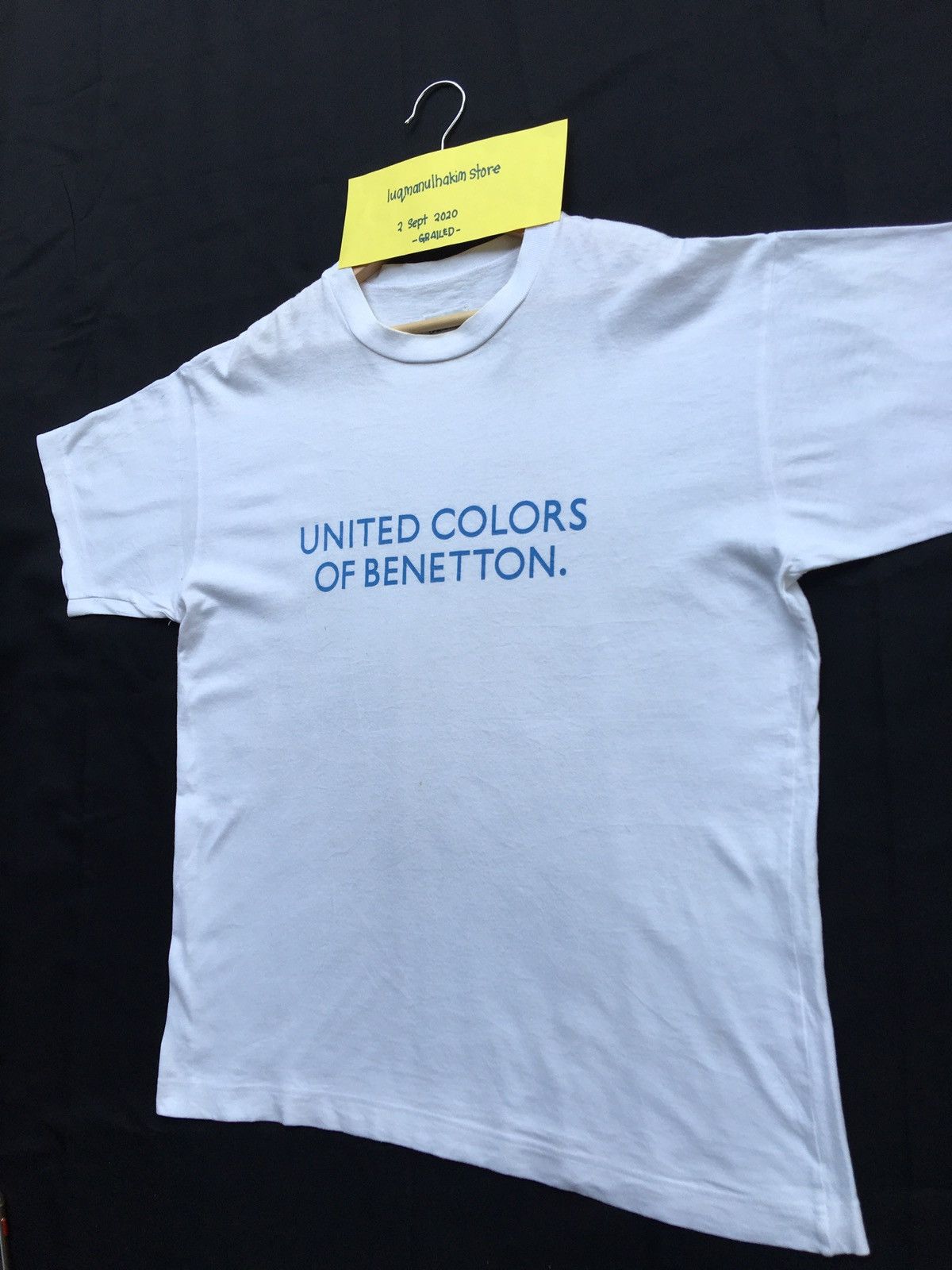 United Colors Of Benetton United Colors Of Benetton tshirt spellout big logo Size US L / EU 52-54 / 3 - 4 Thumbnail