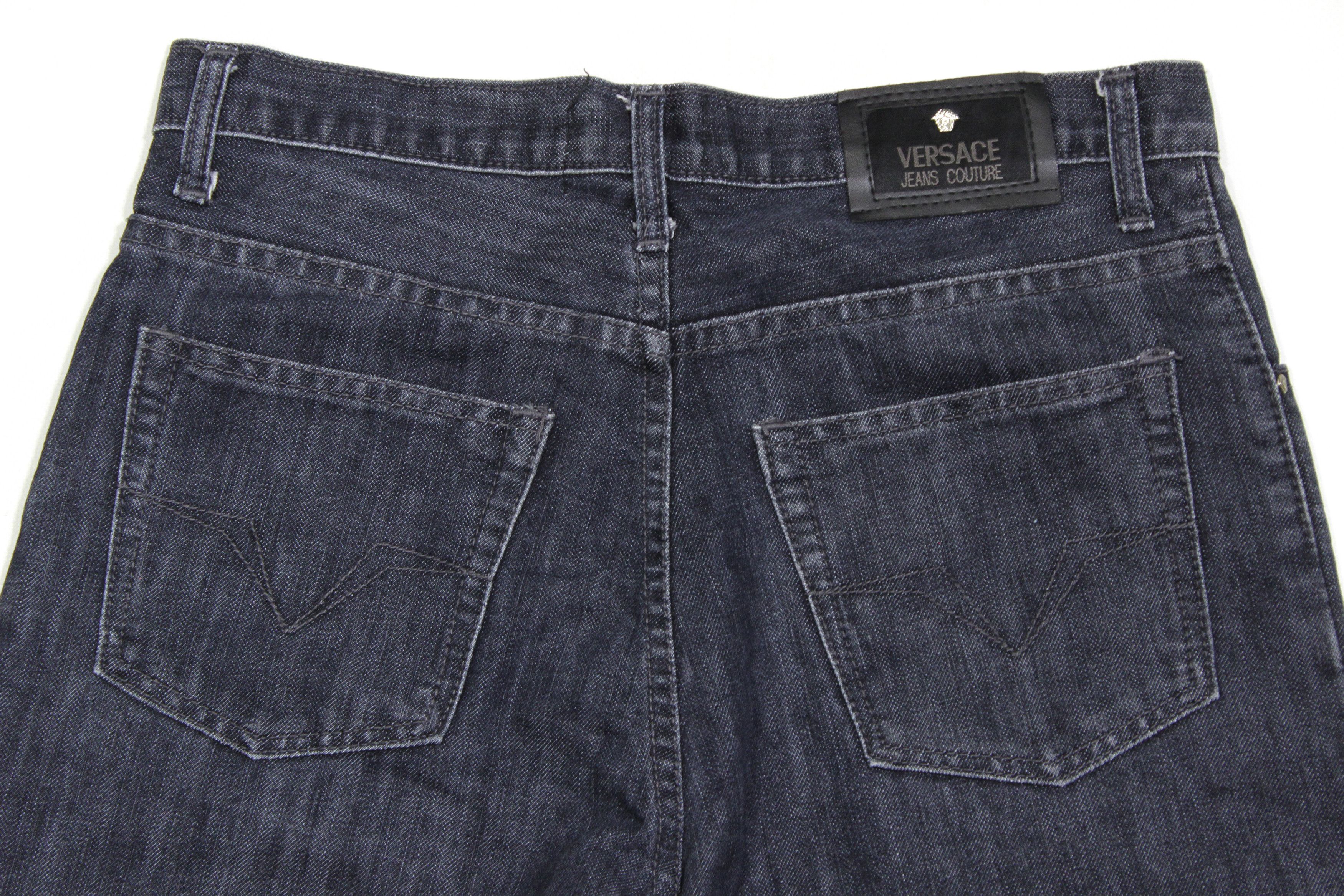 Versace 90S Medusa Buttons Vintage Jeans Size US 30 / EU 46 - 4 Thumbnail