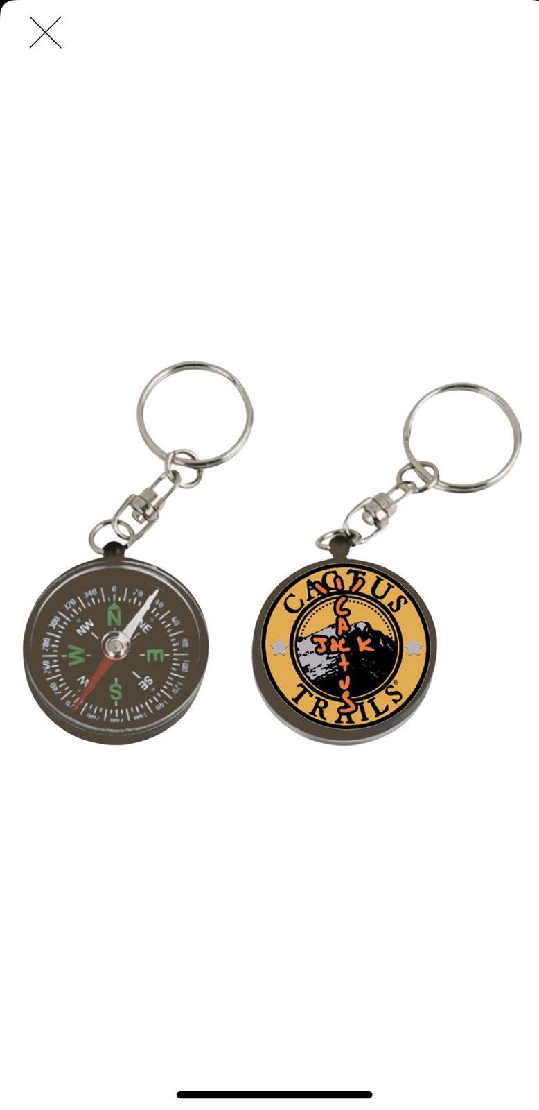 Travis Scott Travis Scott Cactus Trails Compass Keychain Size ONE SIZE - 3 Thumbnail