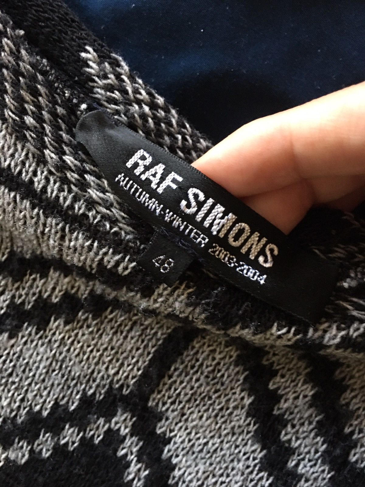 2003-2004 RAF SIMONS sweat shirt archive