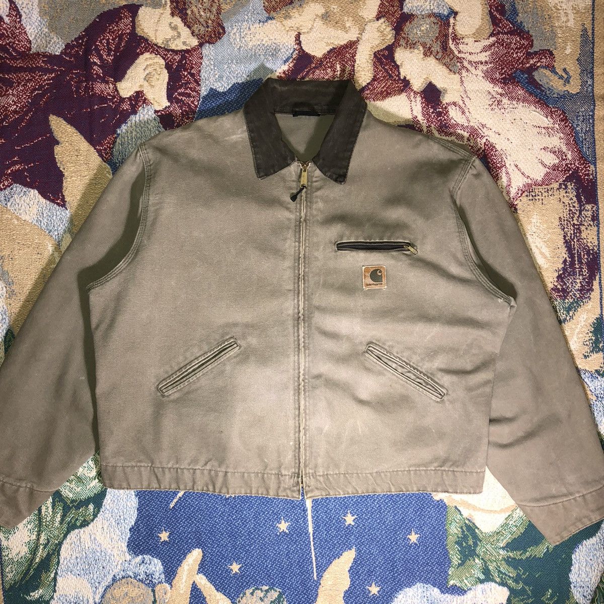 Vintage Vintage cropped carhartt work jacket | Grailed