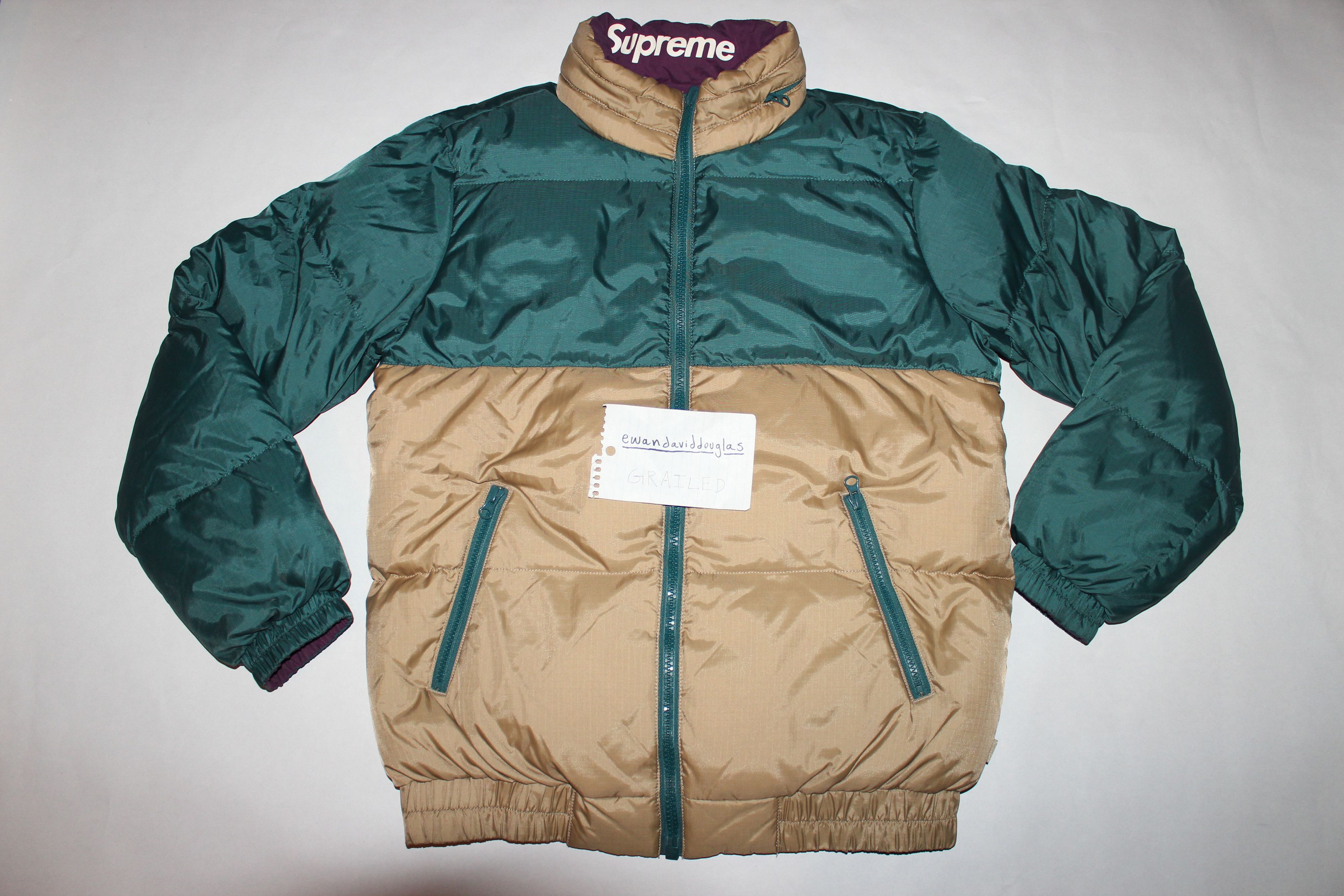 Supreme Supreme Reversible Puffy Jacket | Grailed
