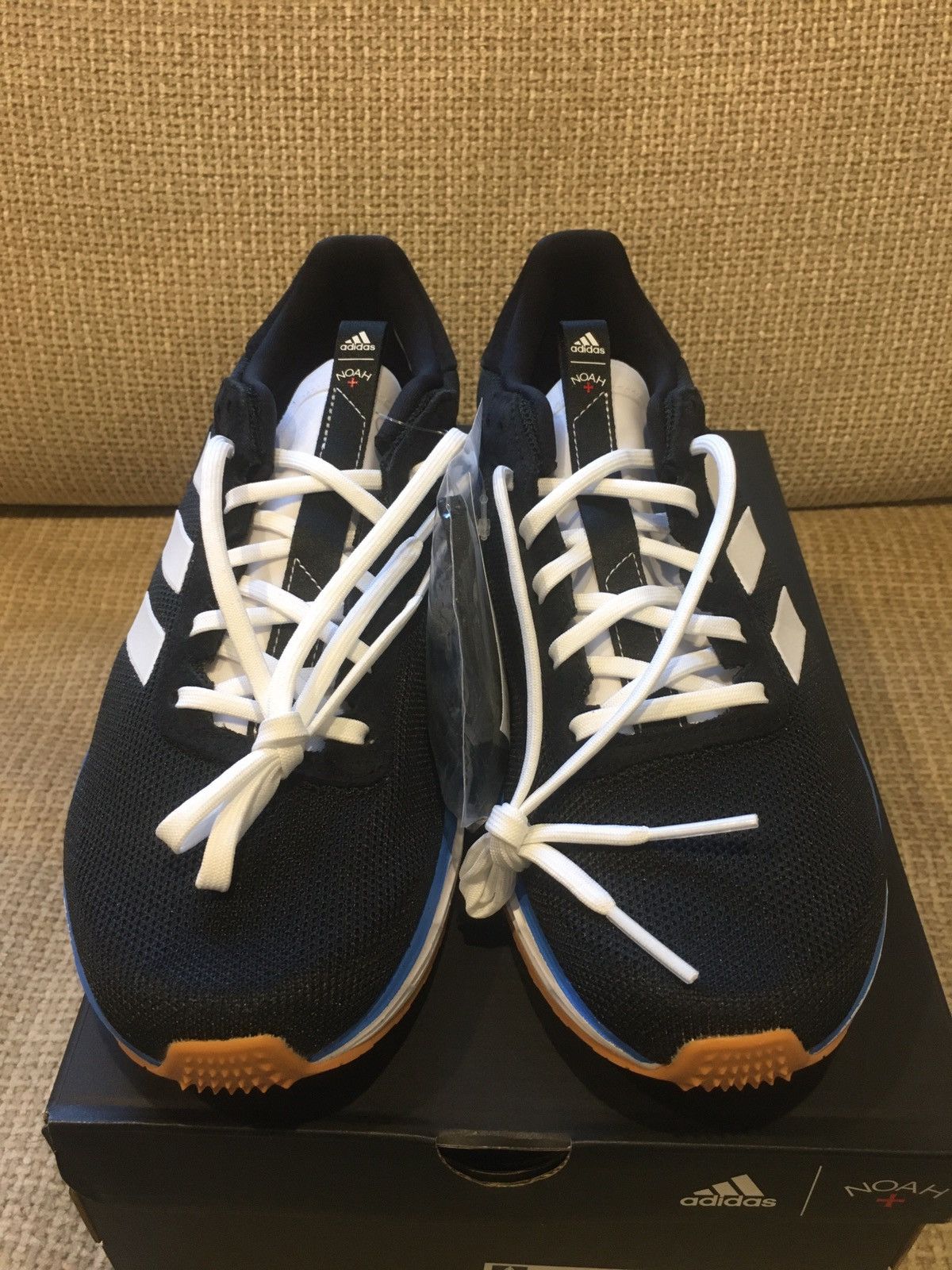 Adidas × Noah SL20 Black/Blue/White/Gum Size US 10.5 / EU 43-44 - 3 Thumbnail