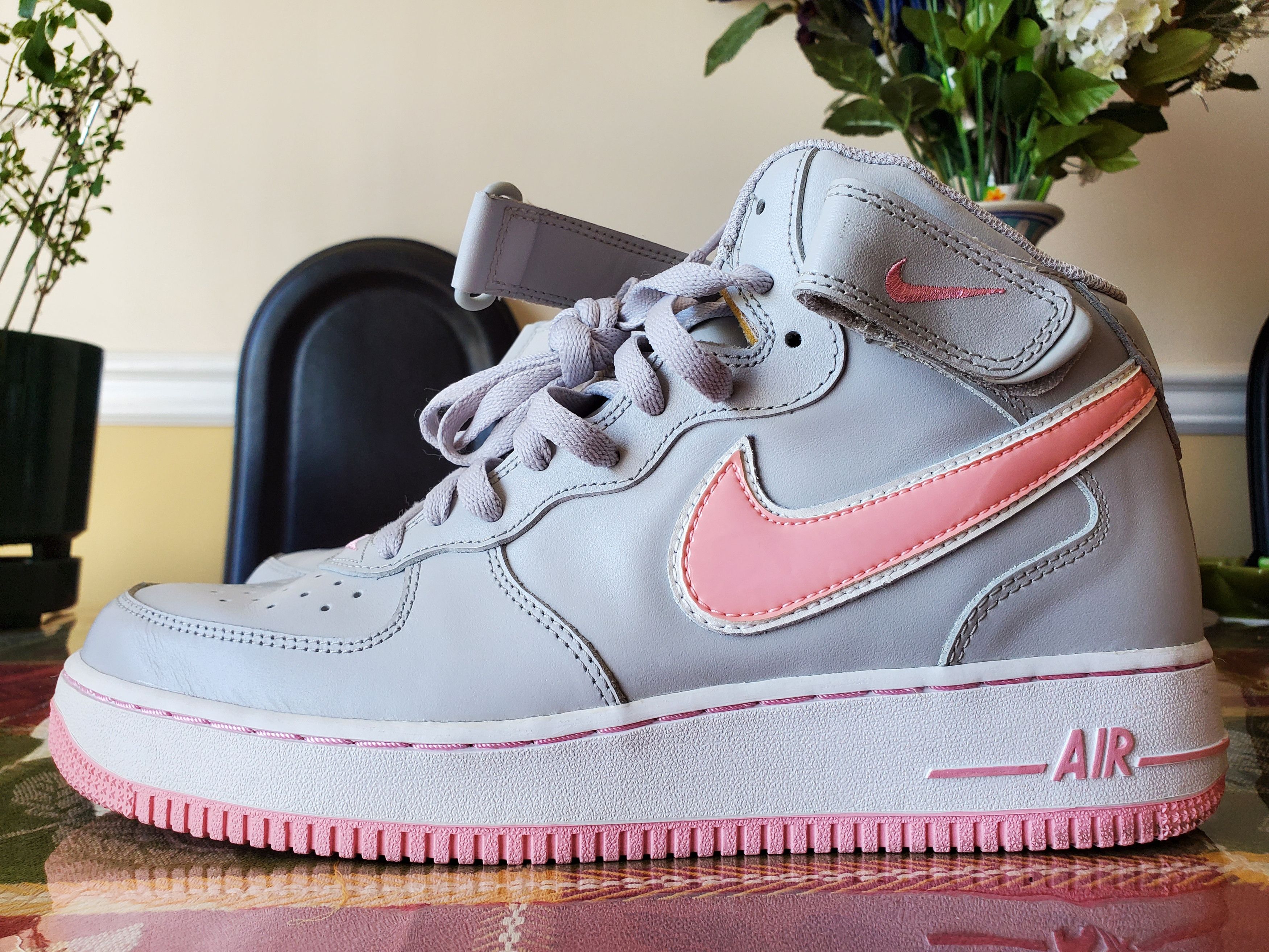 air force 1 mid NYC (2002) (sz 9.5) - heeldrag