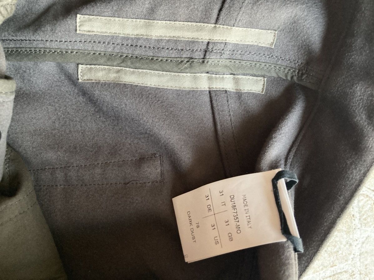 Rick Owens Drkshdw Collapse Cut Moleskin Pants Size US 31 - 4 Thumbnail