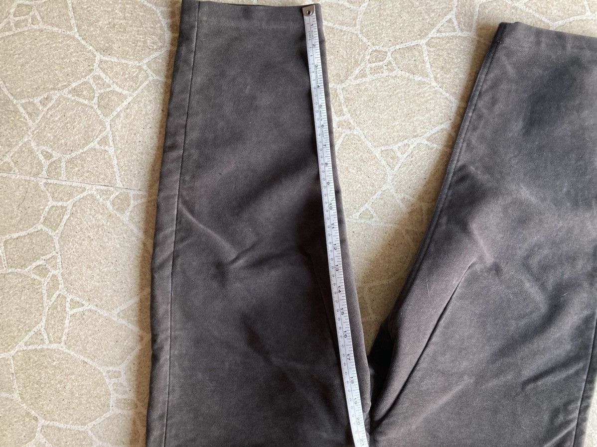 Rick Owens Drkshdw Collapse Cut Moleskin Pants Size US 31 - 6 Thumbnail