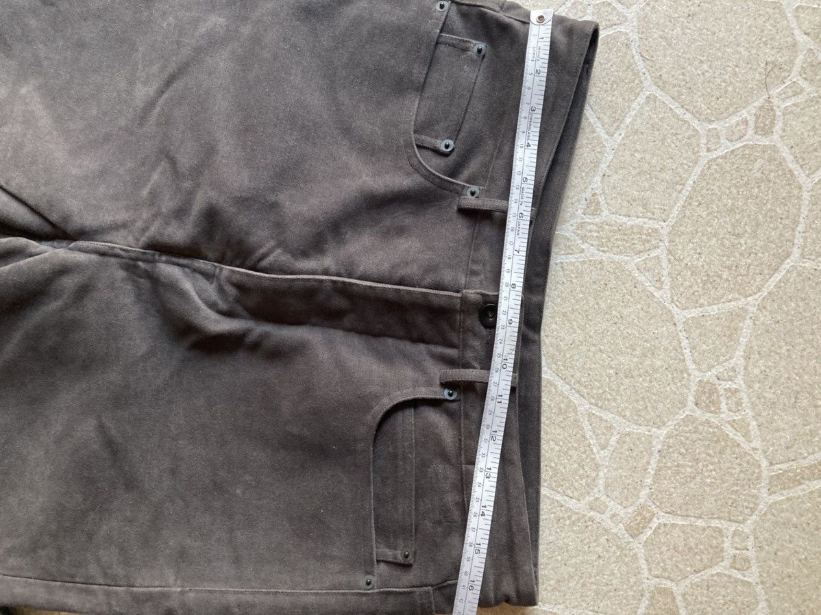 Rick Owens Drkshdw Collapse Cut Moleskin Pants Size US 31 - 5 Thumbnail
