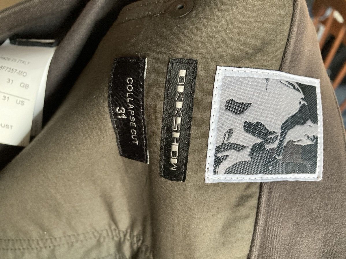 Rick Owens Drkshdw Collapse Cut Moleskin Pants Size US 31 - 3 Thumbnail