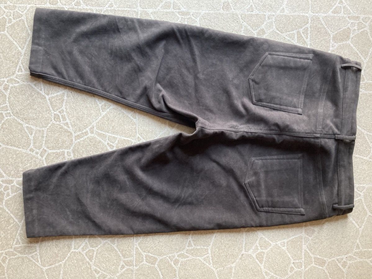 Rick Owens Drkshdw Collapse Cut Moleskin Pants Size US 31 - 2 Thumbnail