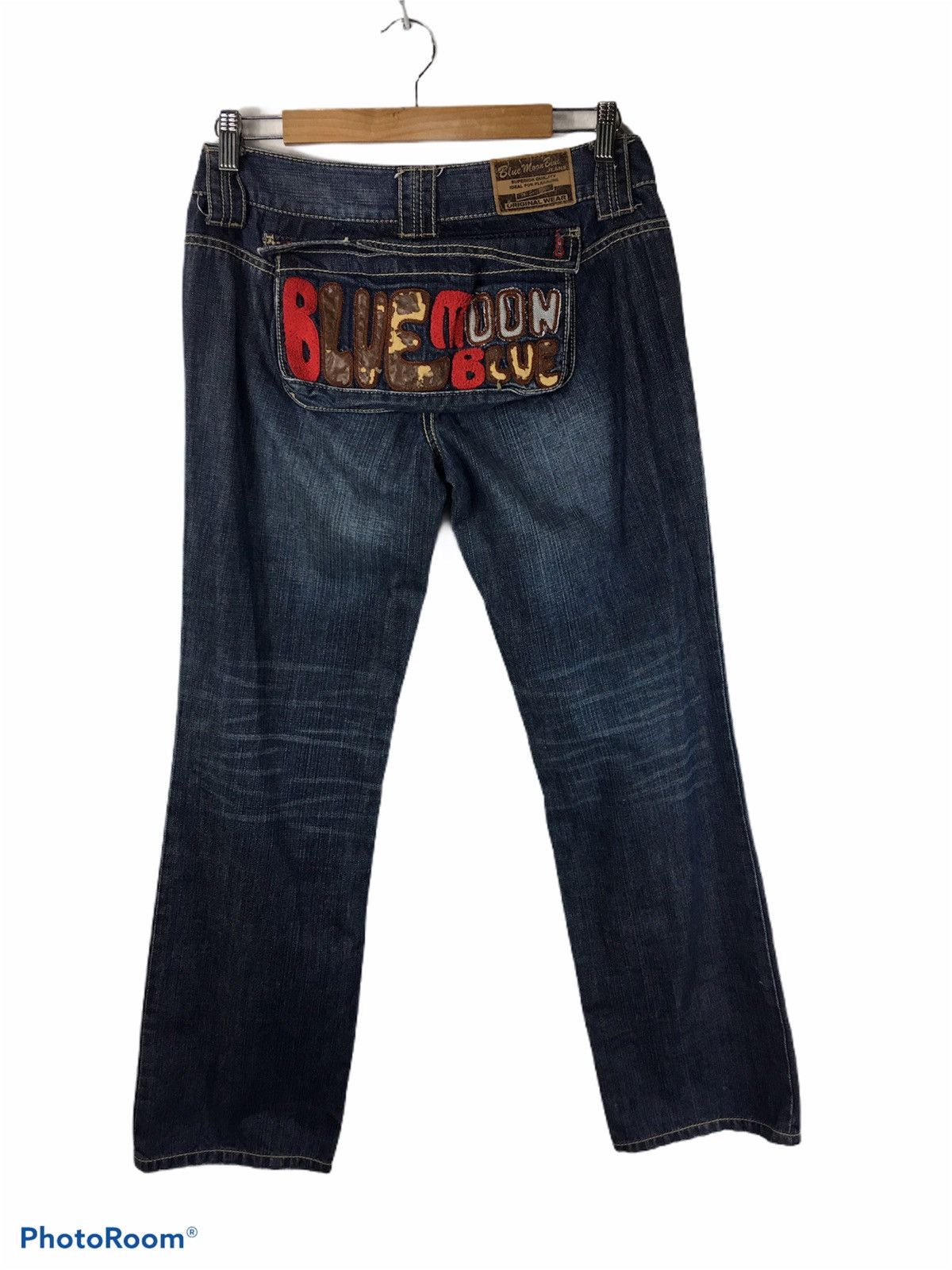 Japanese Brand Japanese Brand X Designer Blue Moon Blue Jeans Size US 29 - 1 Thumbnail