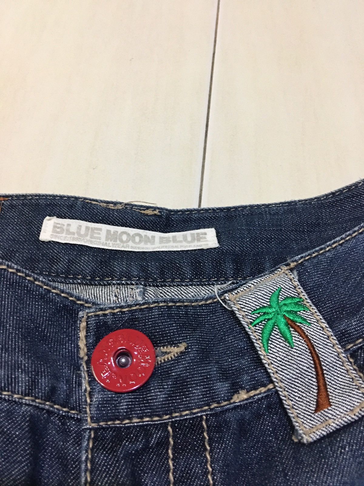 Japanese Brand Japanese Brand X Designer Blue Moon Blue Jeans Size US 29 - 9 Thumbnail