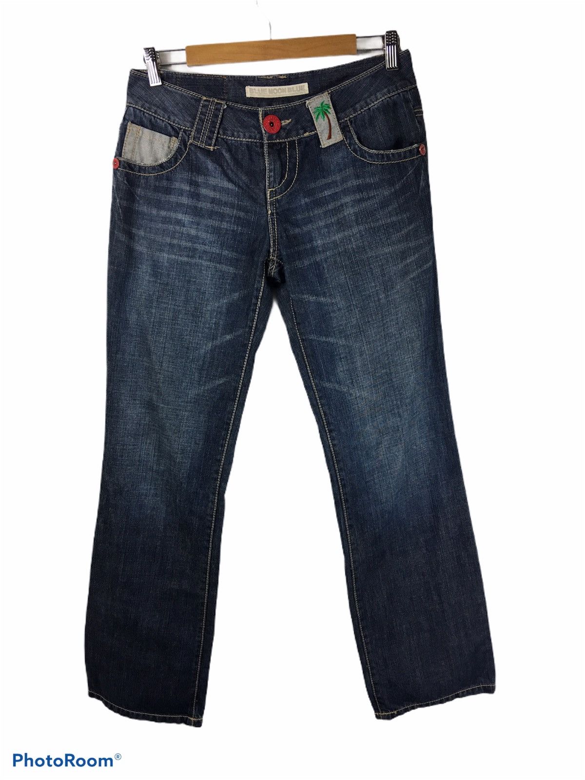 Japanese Brand Japanese Brand X Designer Blue Moon Blue Jeans Size US 29 - 2 Thumbnail