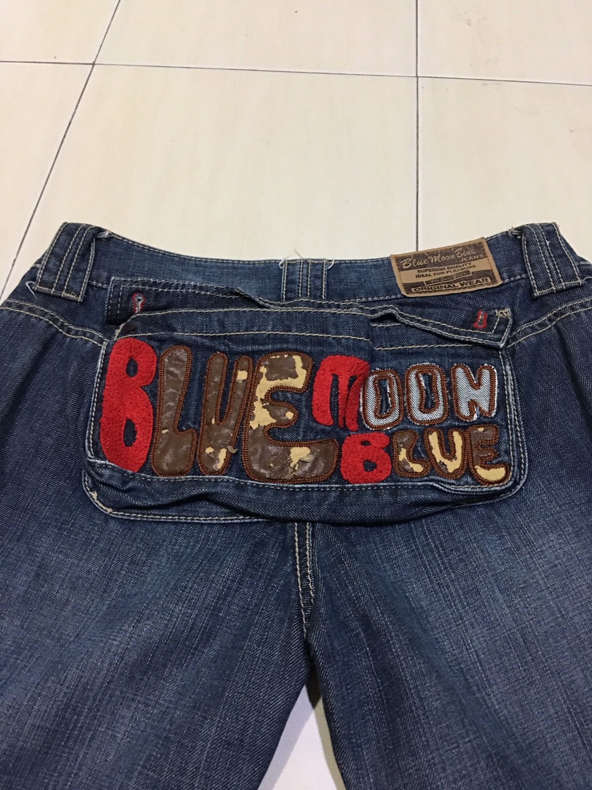Japanese Brand Japanese Brand X Designer Blue Moon Blue Jeans Size US 29 - 5 Thumbnail