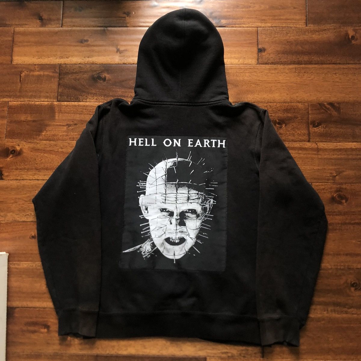 Supreme Hellraiser pinhead zip up hoodie | Grailed