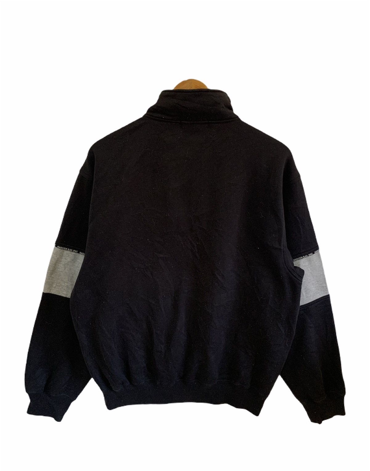 Vintage vintage magixson black gang sweatshirt half zipped Size US XL / EU 56 / 4 - 3 Thumbnail