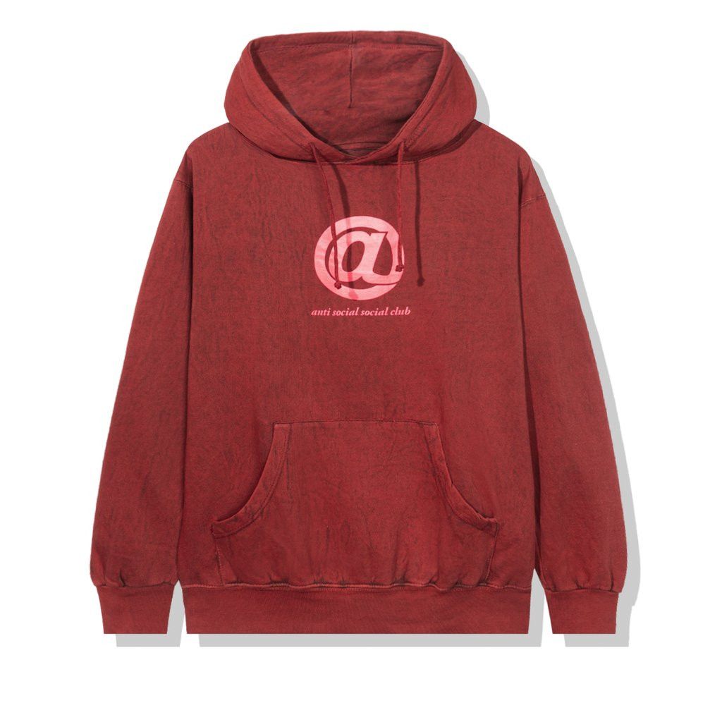 Anti Social Social Club Don't Hoodie Red DS ASSC