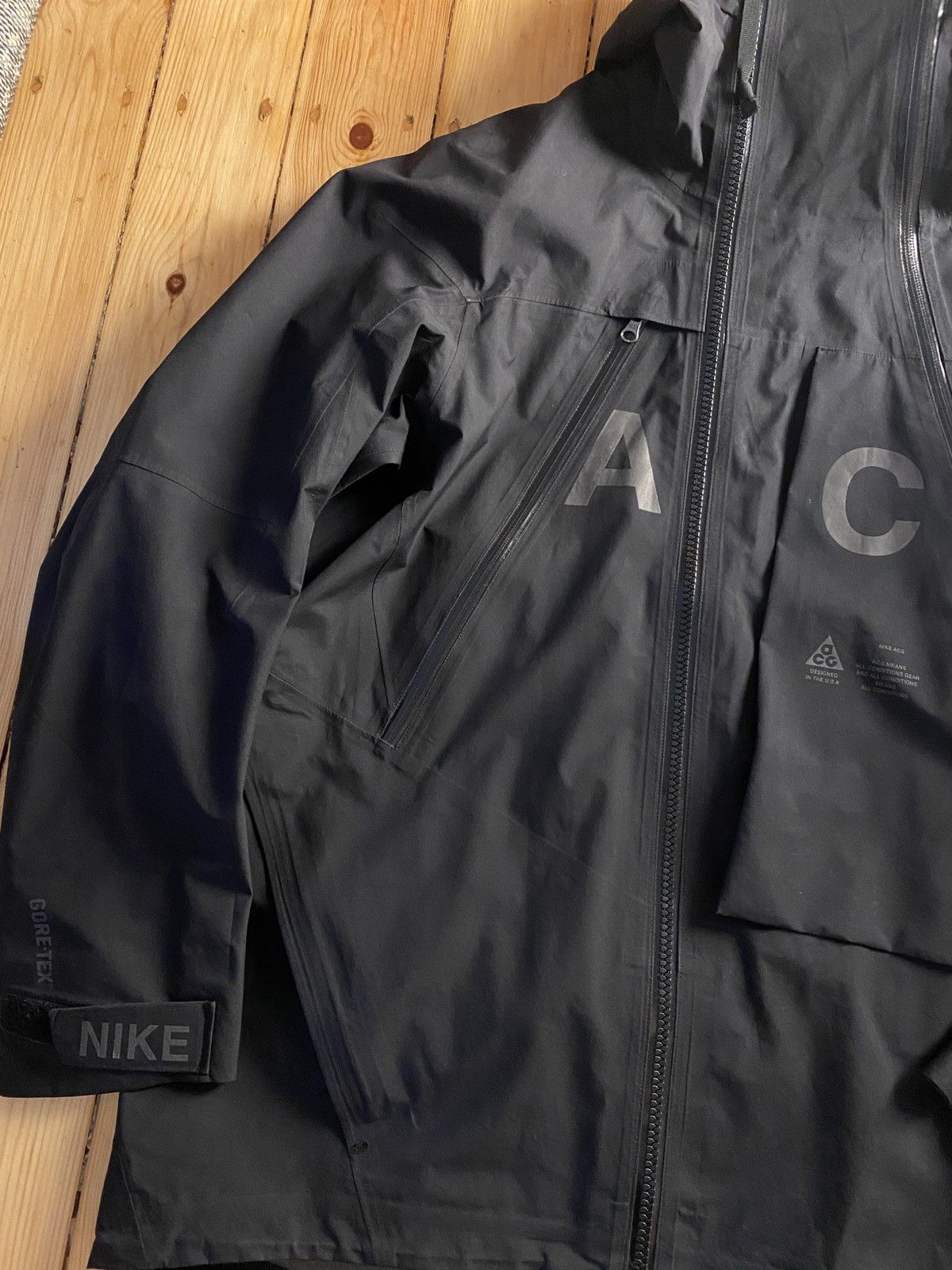 NIKE LAB ACG ALPINE JKT BLK Mサイズ NIKE LAB ACG ALPINE JKT BLK Mサイズ - メルカリ