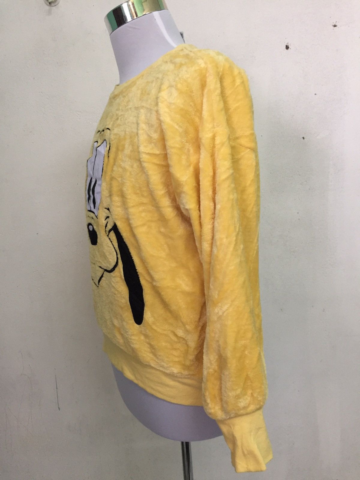 Anime Disney Pluto Fleece Sweatshirt by Belle Maison Size US M / EU 48-50 / 2 - 5 Thumbnail