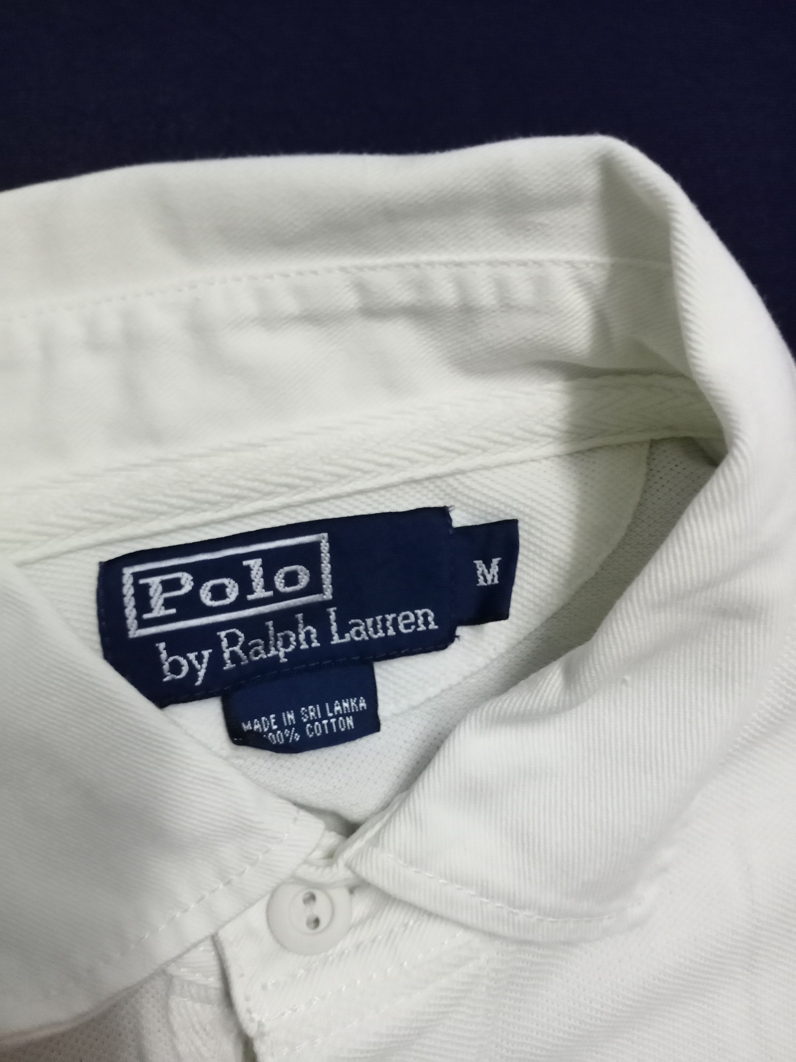 Polo Ralph Lauren × Ralph Lauren × Vintage Vintage Polo strip Shirt Polo Tennis Size US M / EU 48-50 / 2 - 5 Thumbnail