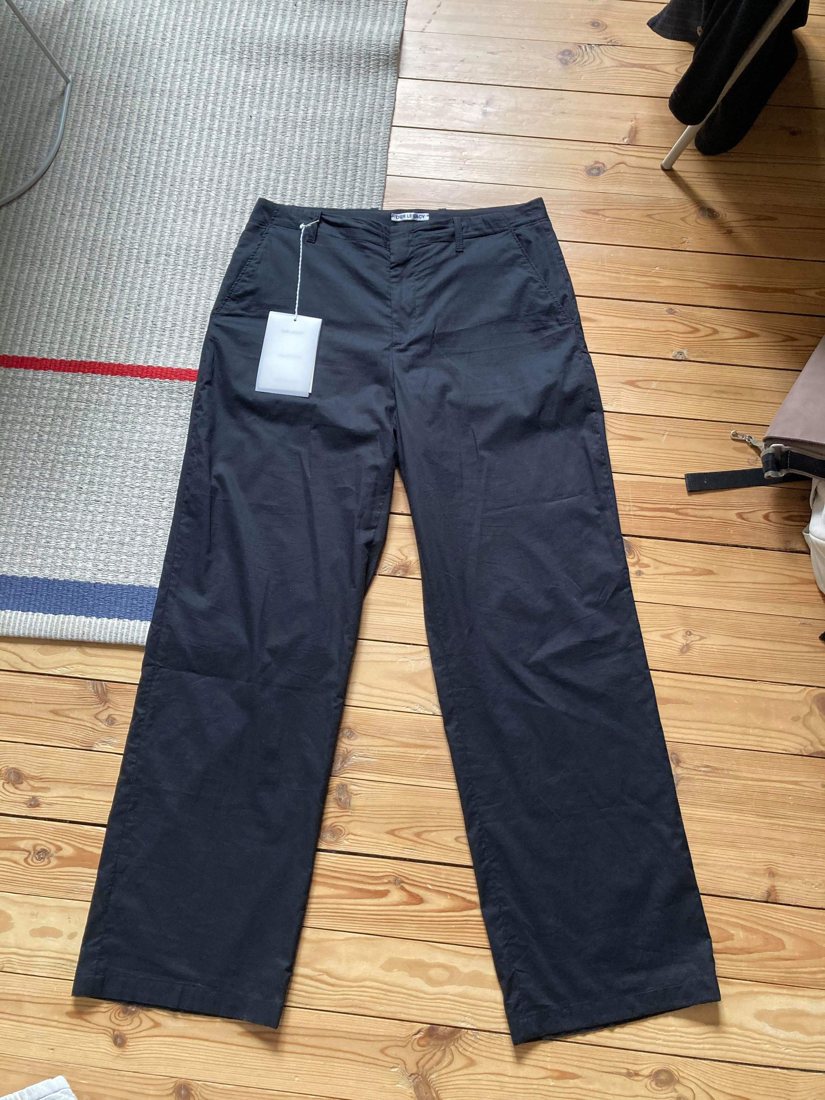 パンツ OUR LEGACY BORROWED CHINO BLACK VOILE 8659_2c7cfb7b82-m421bbpw_1.jpg