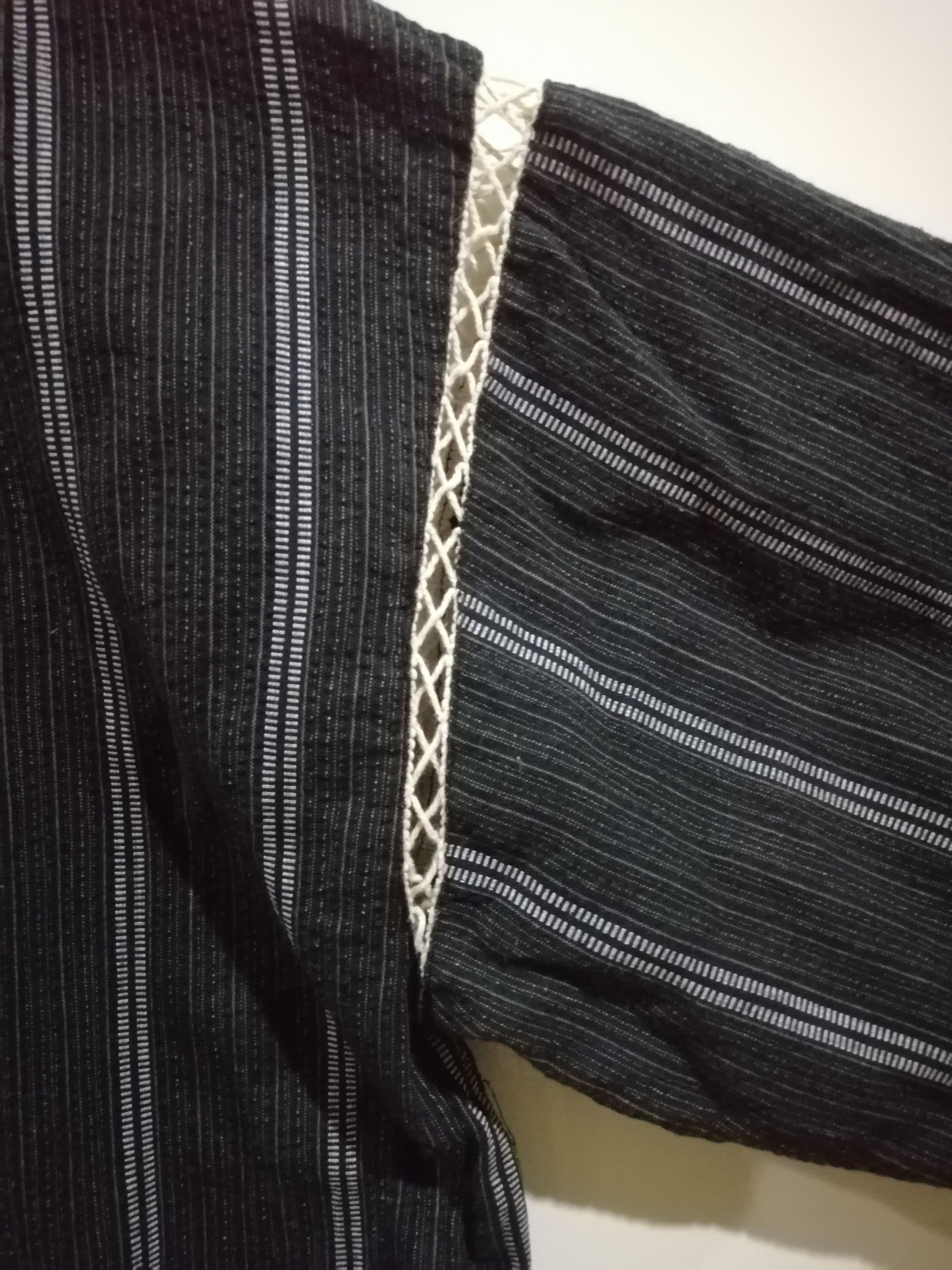 Japanese Brand Vintage kimono stripe design japanese gift J2 Size US L / EU 52-54 / 3 - 2 Thumbnail