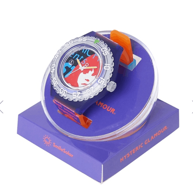 Hysteric Glamour Hysteric Glamour x Q&Q SmileSolar Summer Breeze Diver  Watch | Grailed