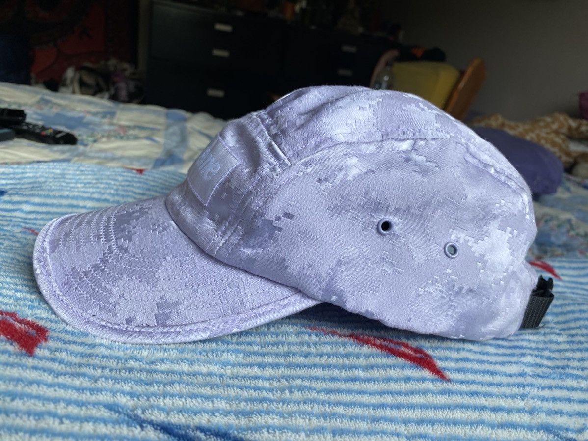 Supreme Satin Digi Camo Camp Cap