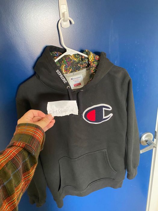 Supreme champion cheap paisley hoodie