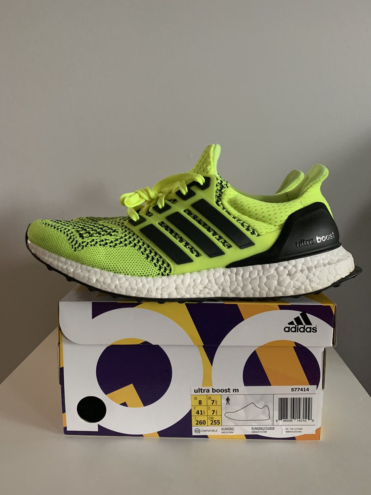 Adidas orders ultra boost 1. solar yellow