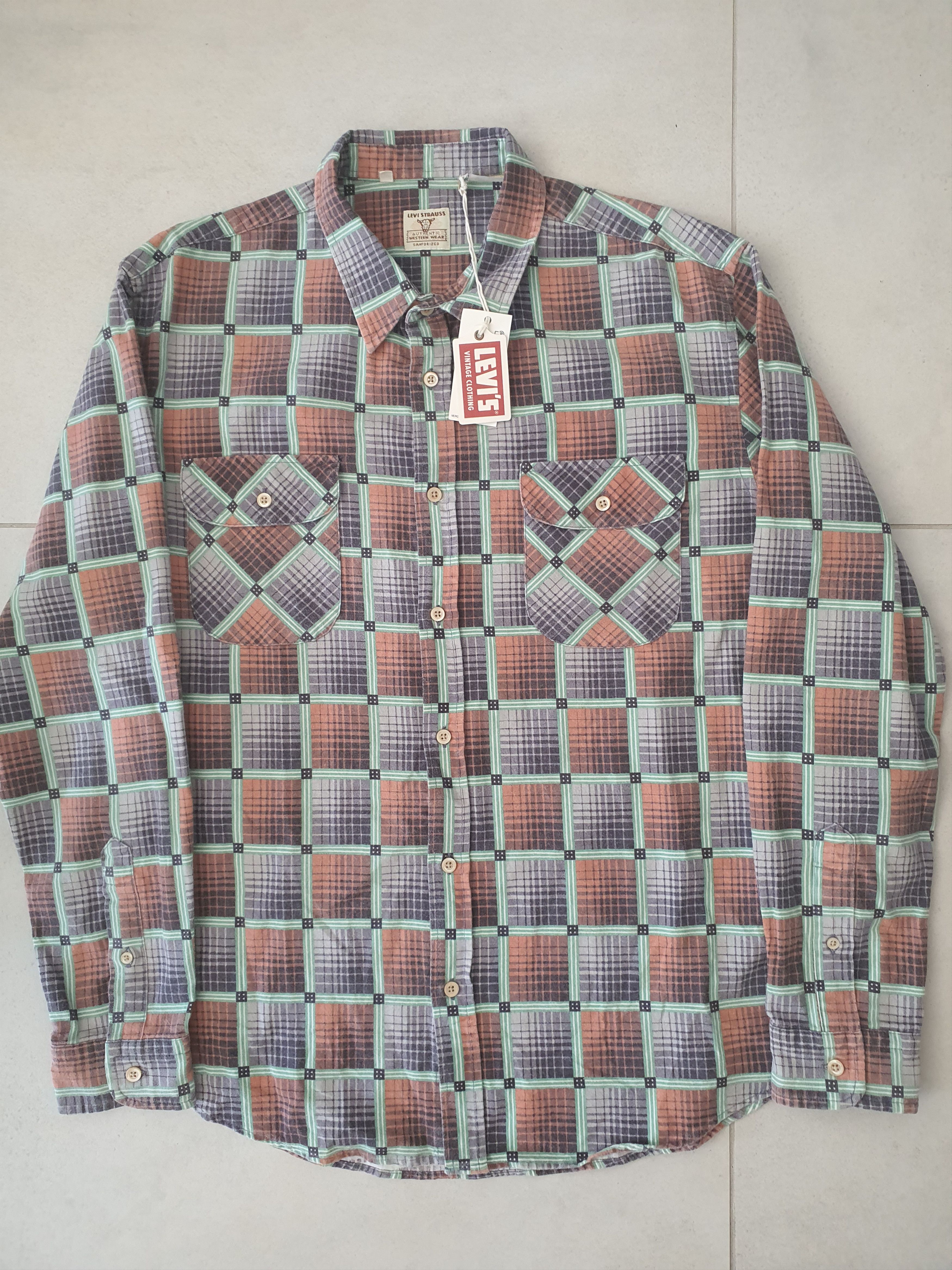 NWT LVC Levi's Vintage Clothing Shorthorn Shirt - Depop