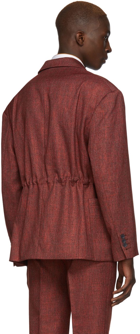Eckhaus Latta Avant-Garde Drawcord Blazer Size 38R - 3 Thumbnail