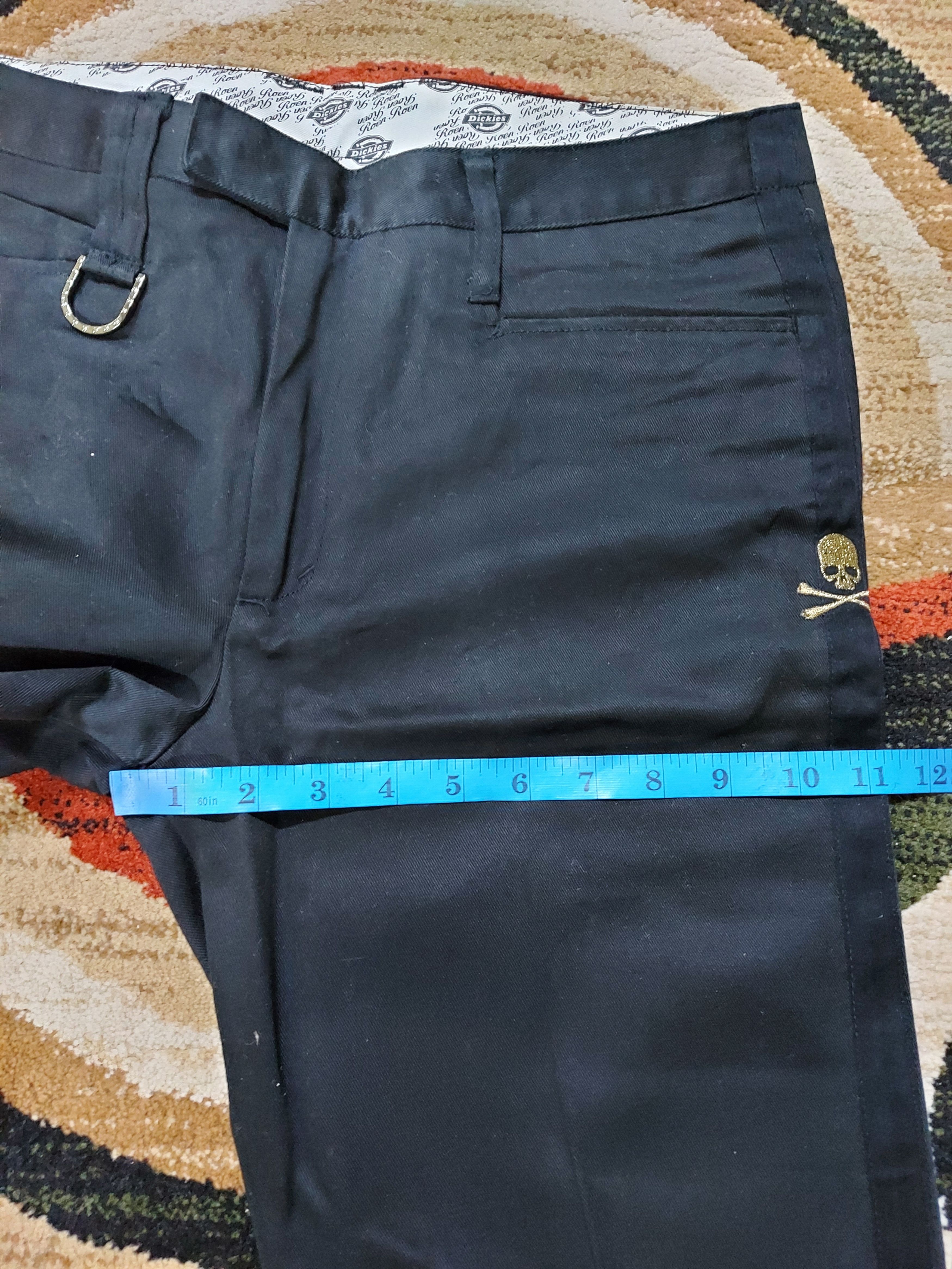 Dickies (J15) dickies x roen- black sided tape like new Size US 32 / EU 48 - 3 Thumbnail