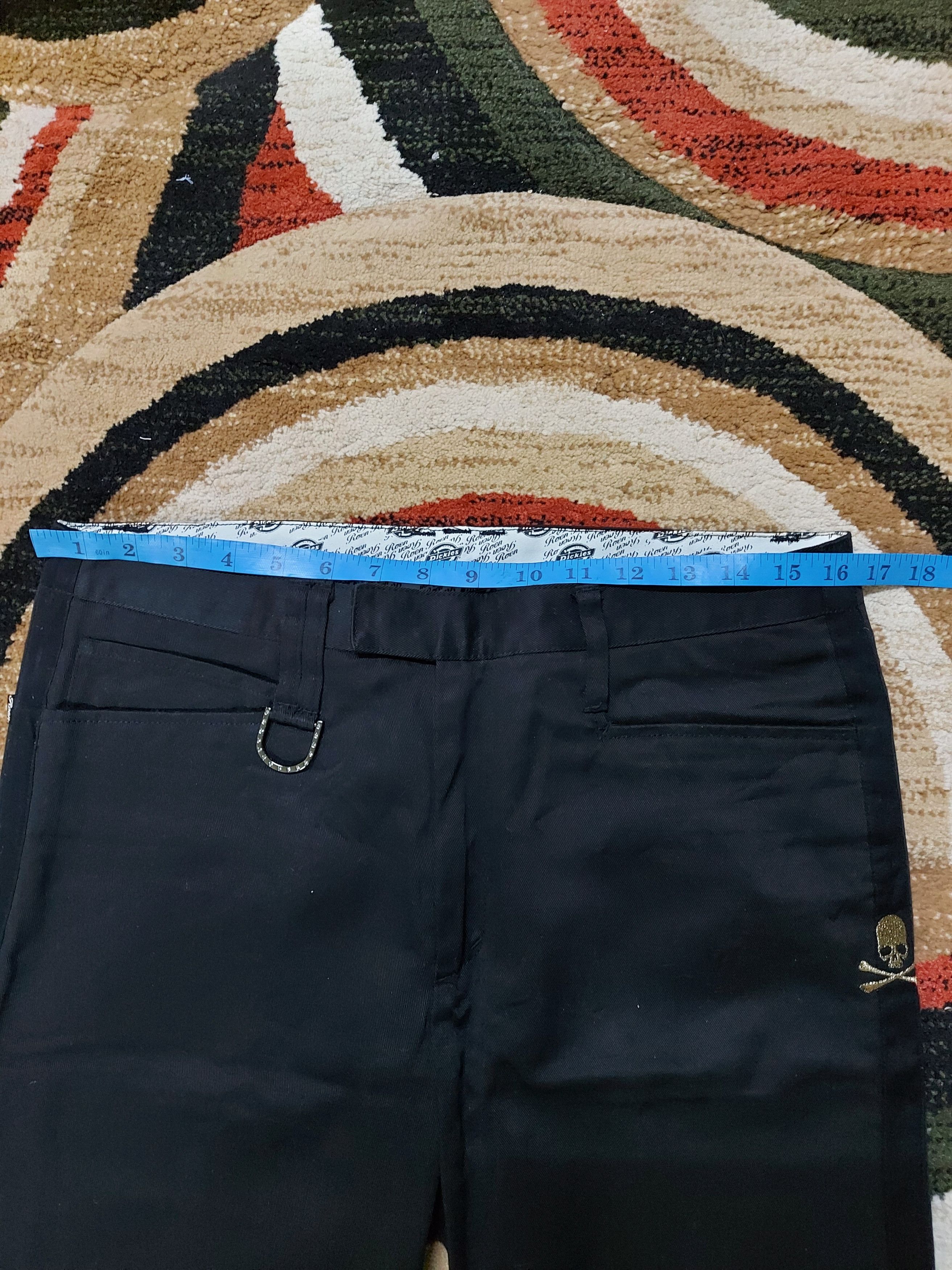 Dickies (J15) dickies x roen- black sided tape like new Size US 32 / EU 48 - 2 Thumbnail