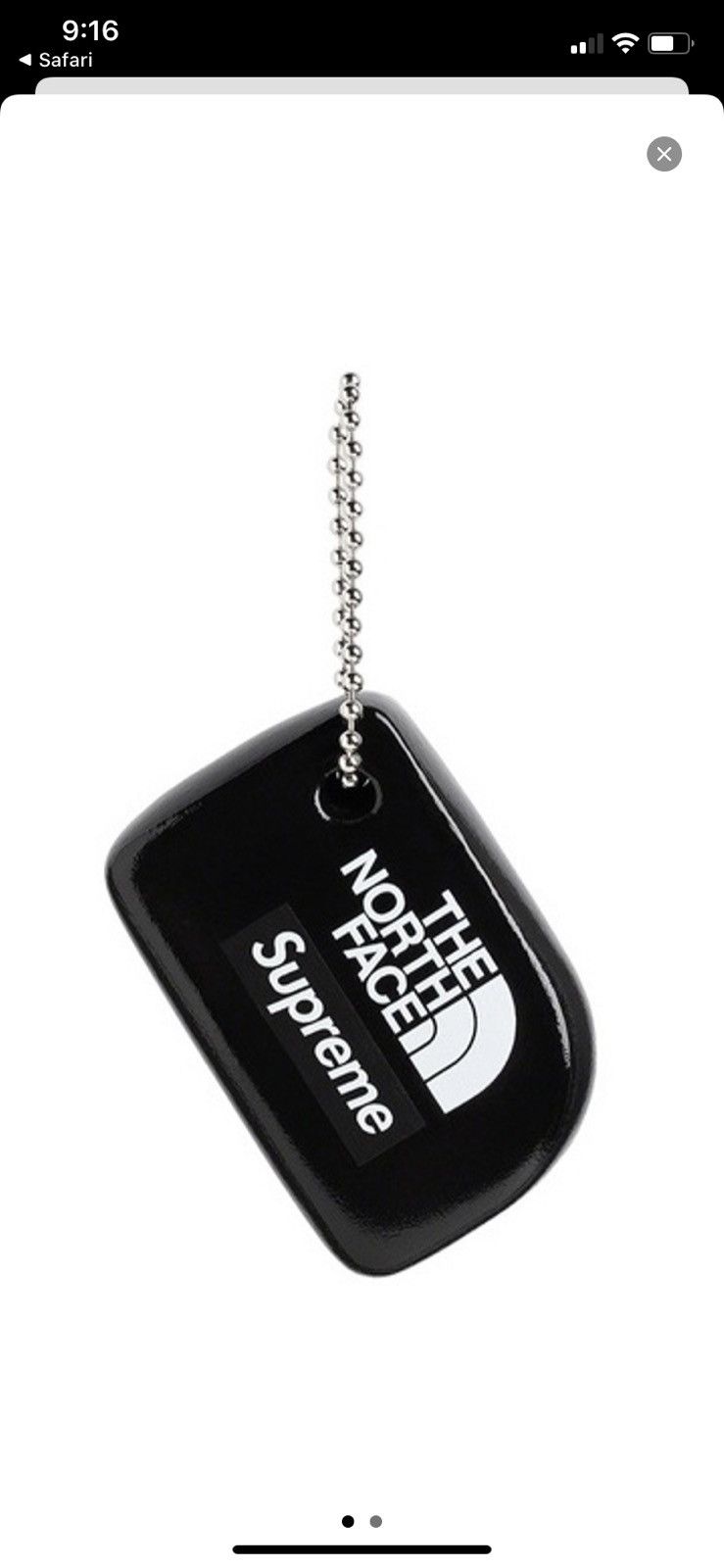 Supreme North Face Keychain | Grailed