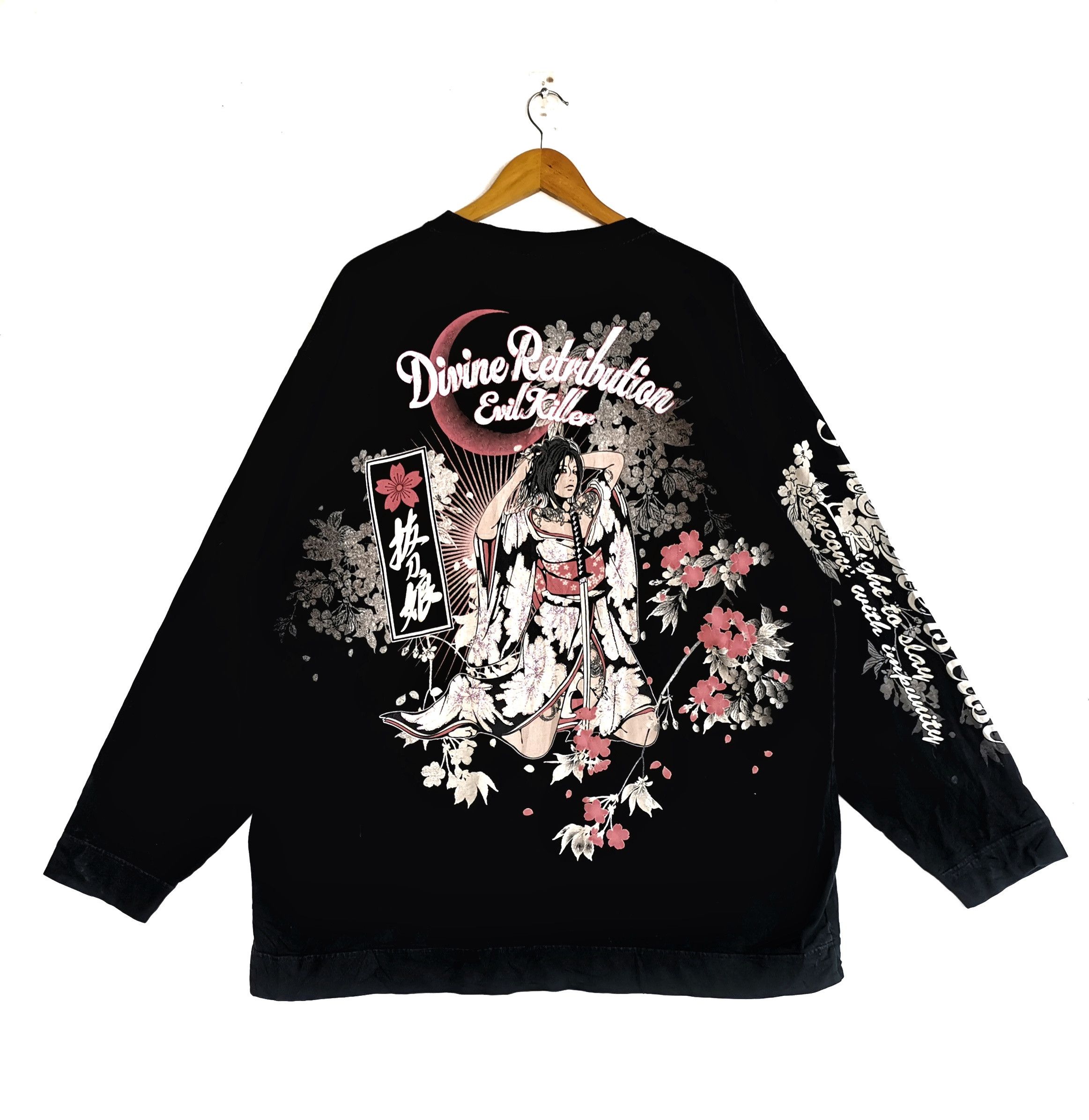 Japanese Sukajan Karakuri Over Size T-SHIRT