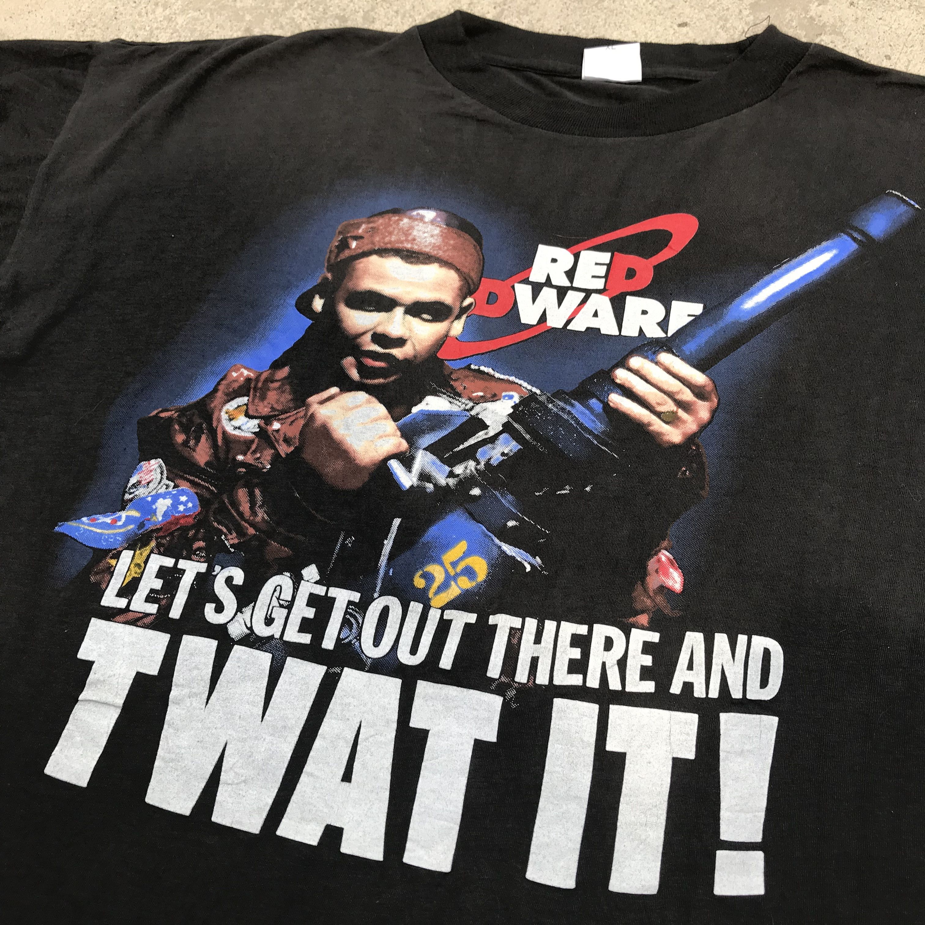 Vintage Vintage Red Dwarf Movie Tee XL Sitcom science fiction comedy Size US XL / EU 56 / 4 - 2 Thumbnail