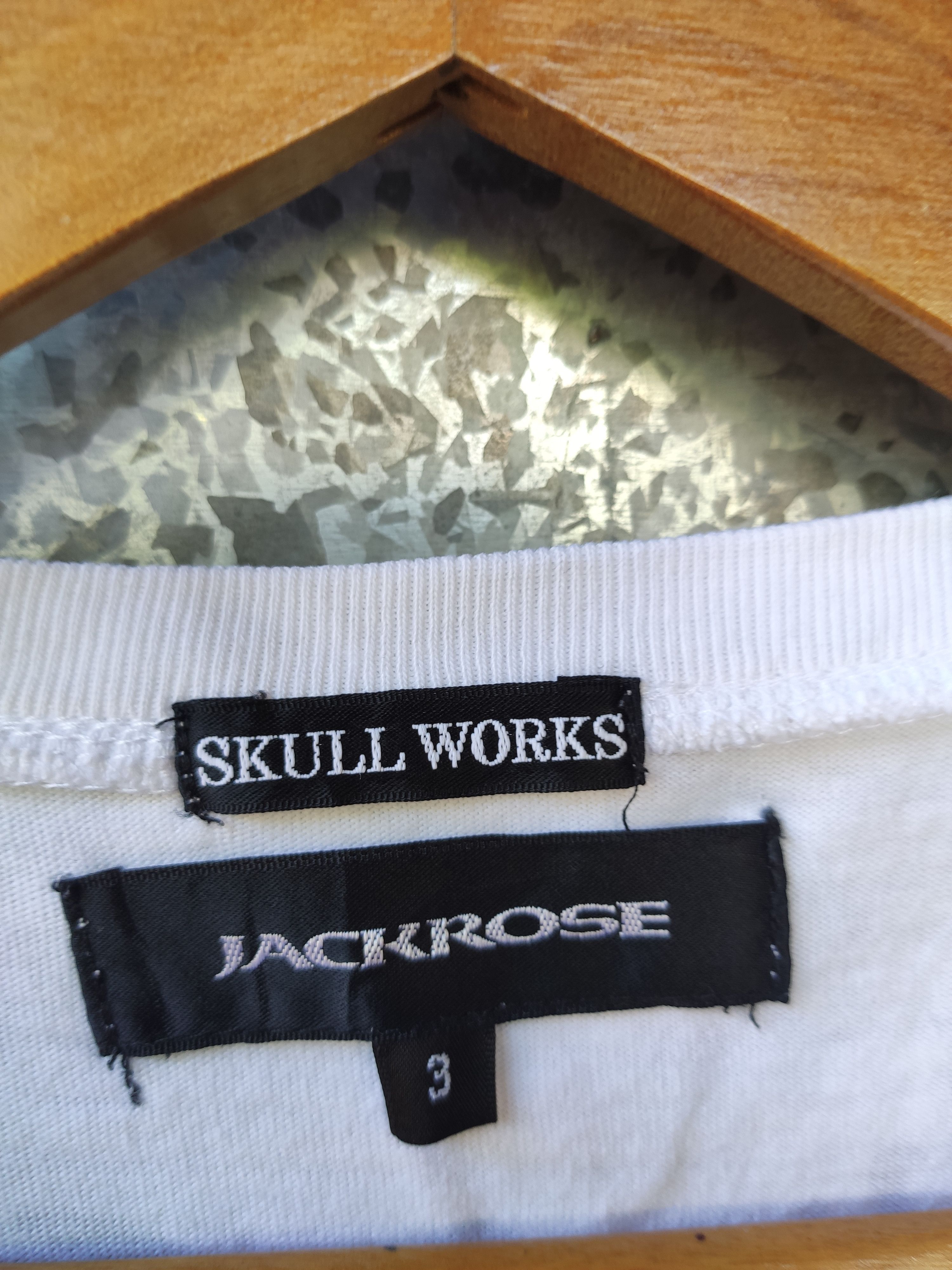If Six Was Nine Jackrose t shirt V neck Skull Work Size US S / EU 44-46 / 1 - 5 Thumbnail