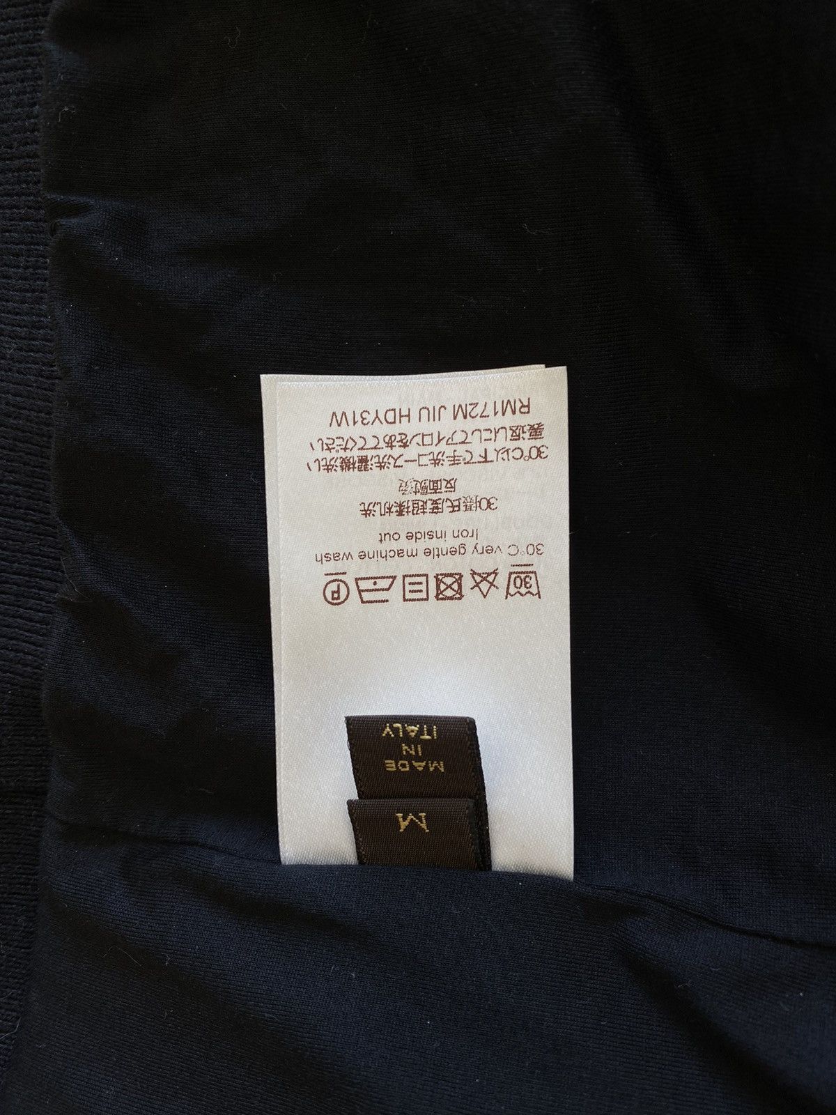 Fragment Design × Louis Vuitton Fragment X LV embroidered harrington jacket Size US M / EU 48-50 / 2 - 8 Thumbnail