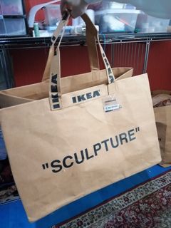 Ikea bag off cheap white