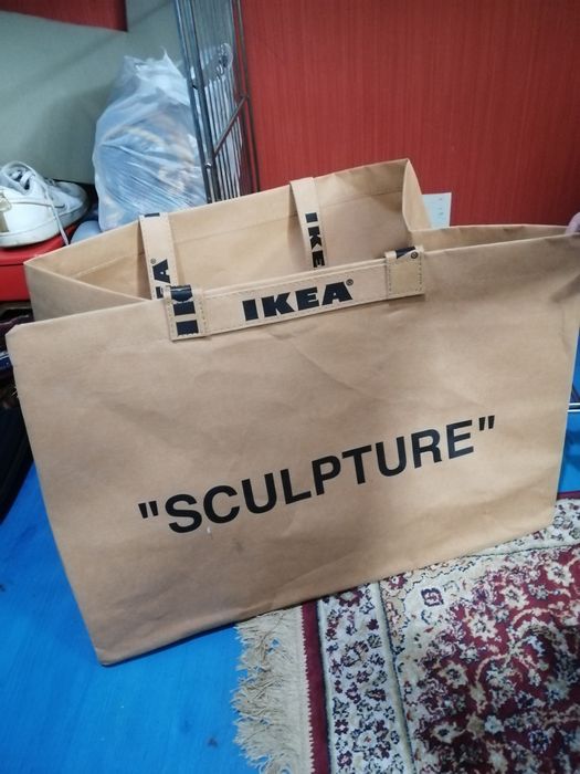 Ikea bag virgil abloh hot sale